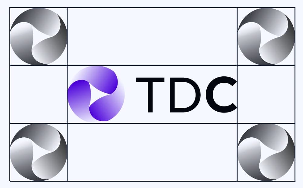 TDC short wordmark lockup